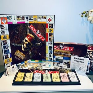 Monopoly Pirates of the Caribbean Trilogy USA Mopoly Board Game Disney